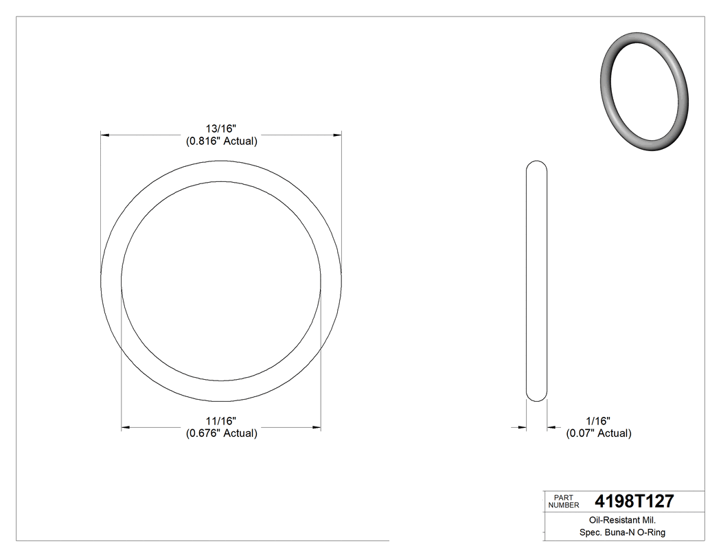 Technical drawing - 4198T127